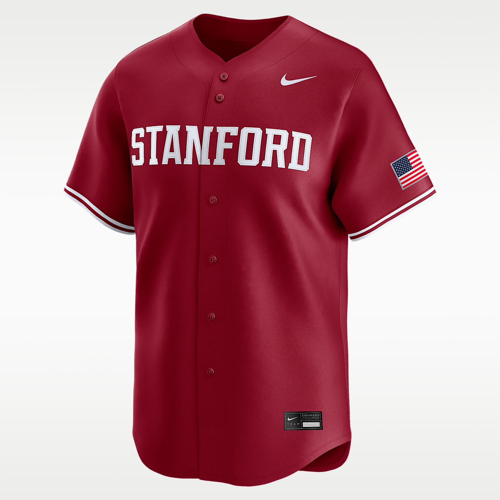 Stanford Men's Nike Dri-FIT College Replica Baseball Jersey. Nike.com